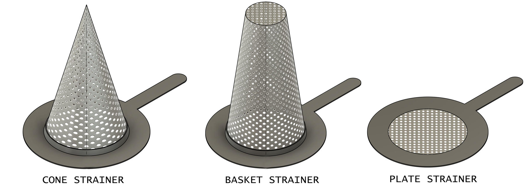 inline basket strainer